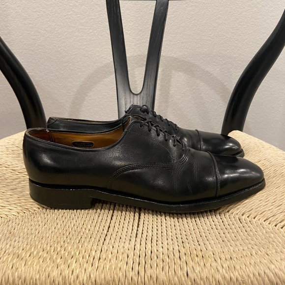 Allen Edmond Park Avenue Cap-toe Oxford Dress Shoe - 9 C - Picture 4 of 8